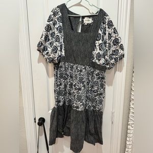 Anthropologie midi dress